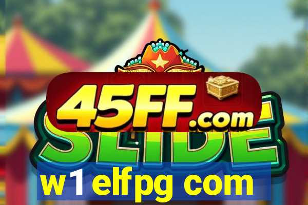 w1 elfpg com